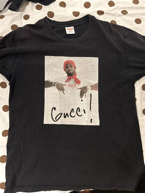 supreme with gucci|supreme Gucci mane black.